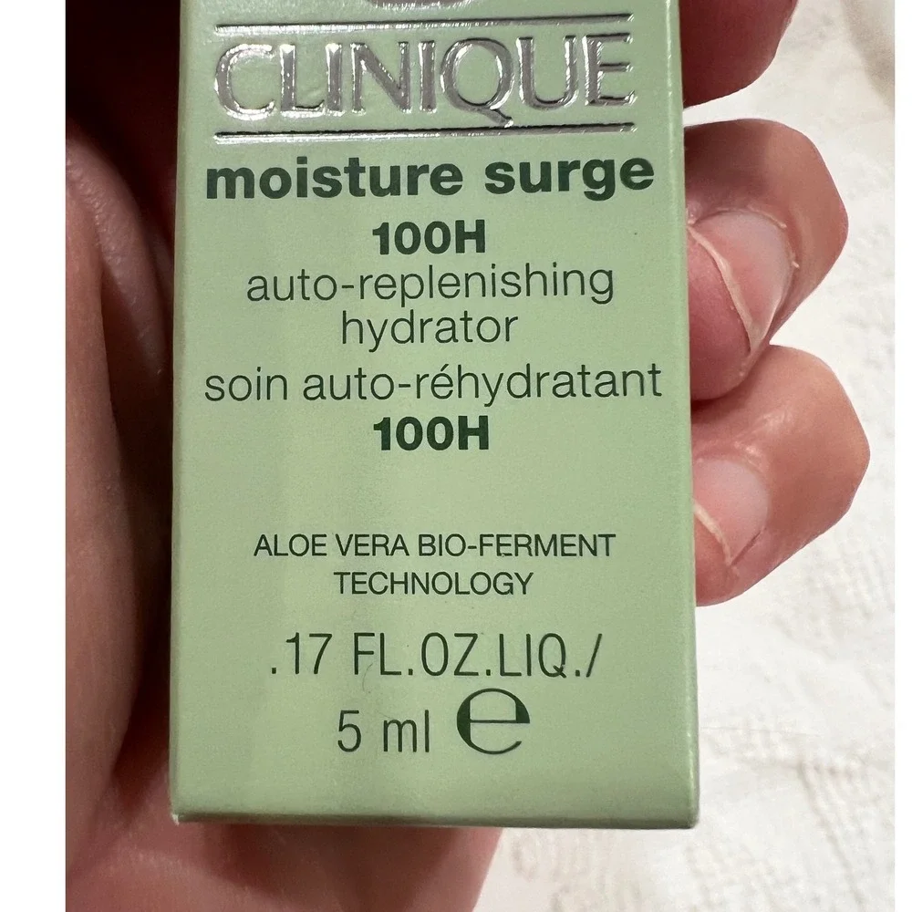 Clinique Moisture Surge 100H Auto-Replenishing Hydrator 0.17oz 5ml Travel Mini